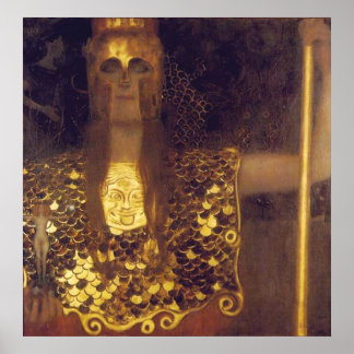 Affiche Pallas Athena par Gustav Klimt