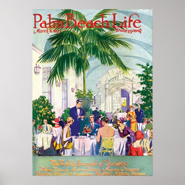 Affiche Palm Beach Life #16 print (Devant)