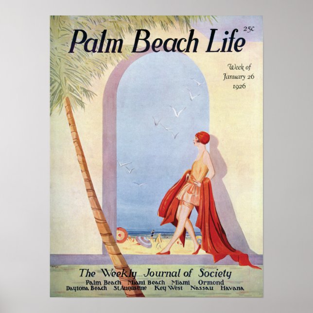 Affiche Palm Beach Life #18 print (Devant)