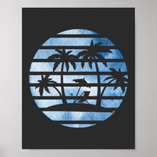 AFFICHE PALM TREES