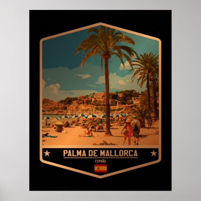 Affiche Palma de Majorque (Devant)