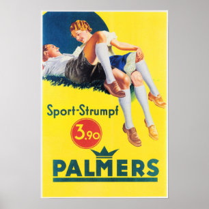 Affiche PALMERS Sport-Strumpf Chaussettes de rangement Rét