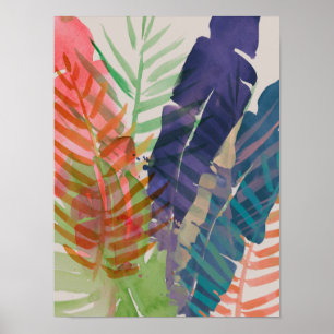 Affiche Palmes électriques