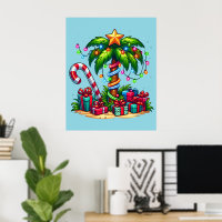 Palmier de Noël tropical
