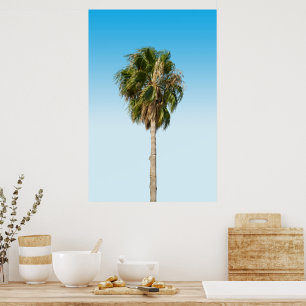 Affiche Palmier solitaire