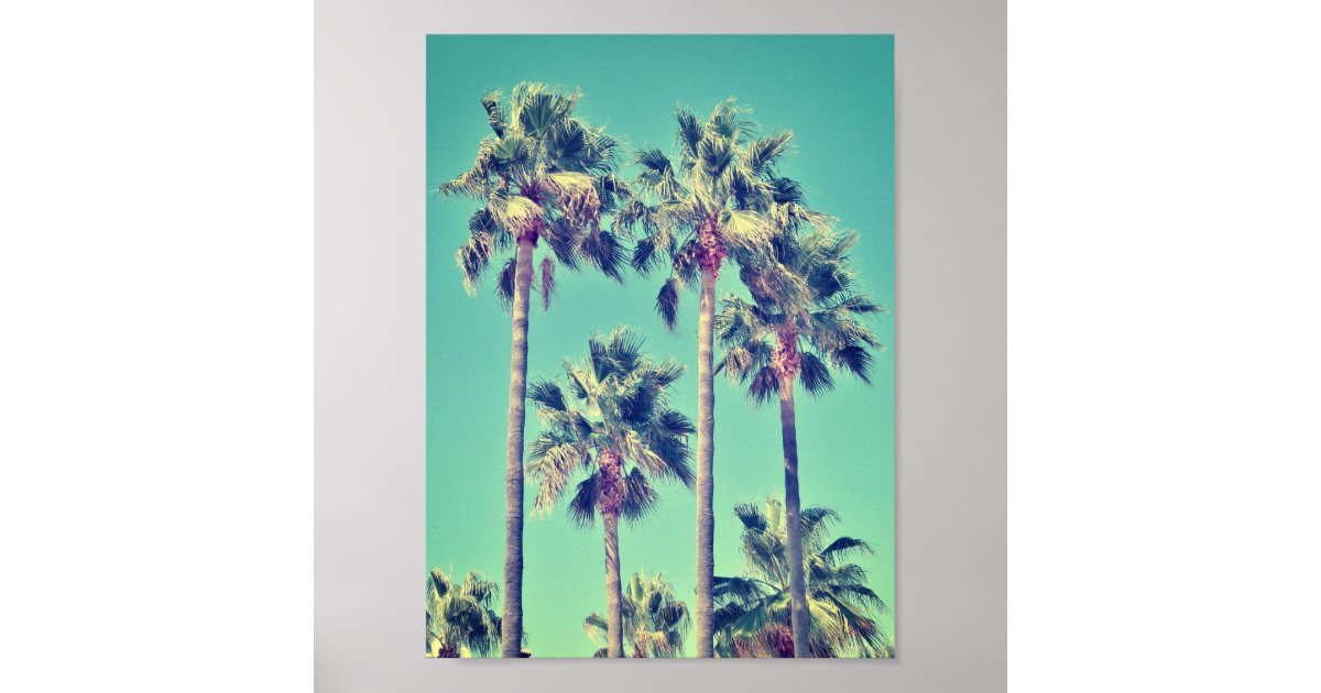 Protection Style Vintage Plages Tropicales Pour PC Portable 13" - Enveloppe Autocollante Motifs Palmiers
