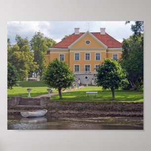 Affiche Palmse Manor Estonie Dessous de verre