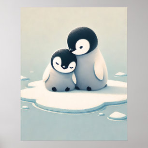 Affiche Pals de pingouin