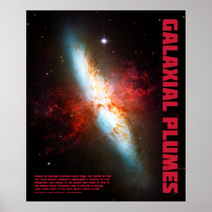 Affiche Panaches galactiques