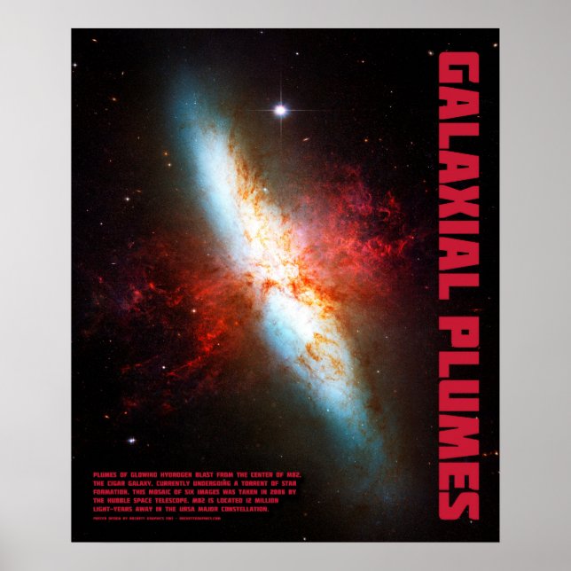 Affiche Panaches galactiques (Devant)