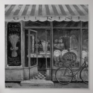 Affiche Panadería Guerini Hornear (Italie) Charbobine O At