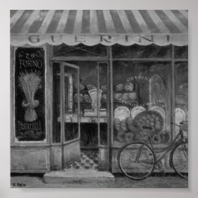 Affiche Panadería Guerini Hornear (Italie) Charbobine O At (Devant)