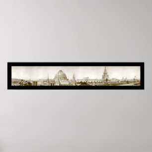 Affiche Panama Pacific Exposition San Francisco Photo 1915