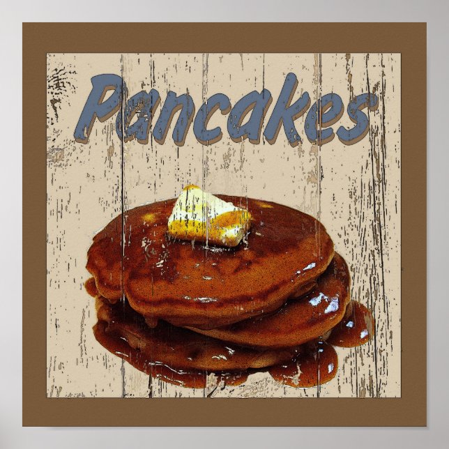 Affiche Pancakes 3 (Devant)