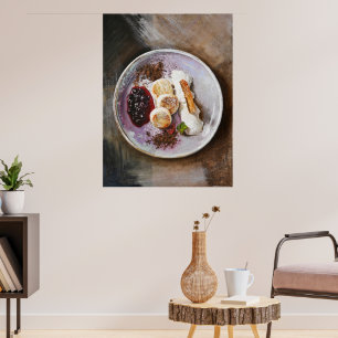 Affiche Pancakes au fromage aux baies - Gourmandise