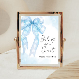 Affiche Pancarte Bébés Sont Mignons Petit Boo Fête de Bébé