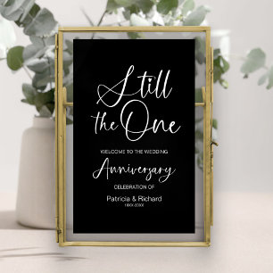 Affiche Pancarte de bienvenue pour anniversaire de mariage
