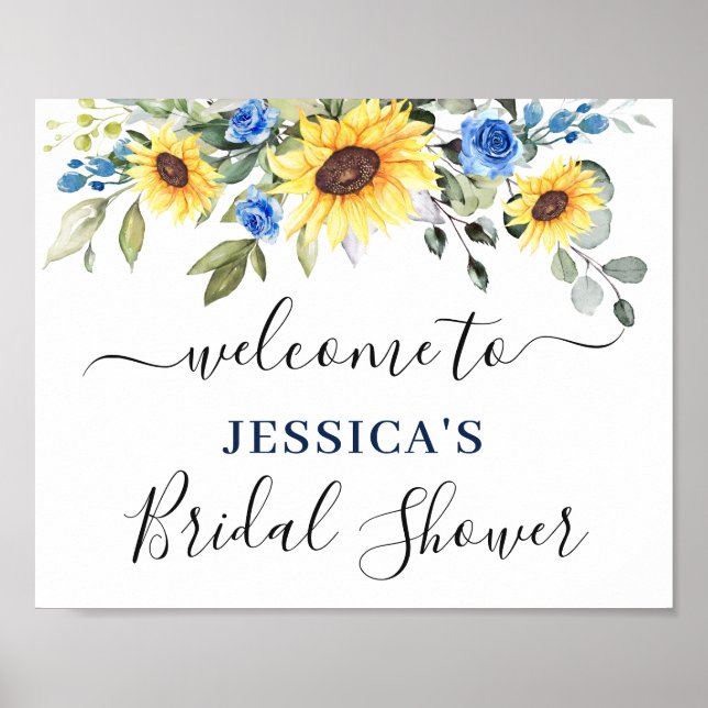 Affiche Pancarte de bienvenue pour la fête prénuptiale tou (Devant)