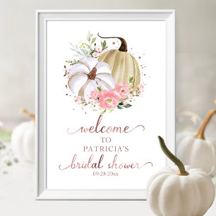 Affiche Pancarte de bienvenue pour une baby shower d'autom
