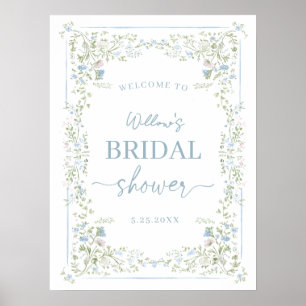 Affiche Pancarte de bienvenue pour une baby shower de mari
