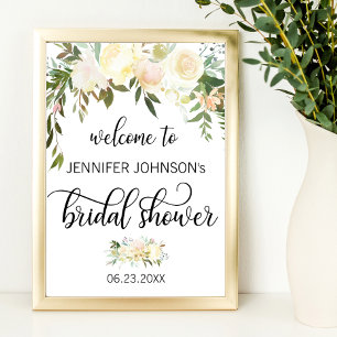 Affiche Pancarte de BIENVENUE pour une Baby Shower de mari