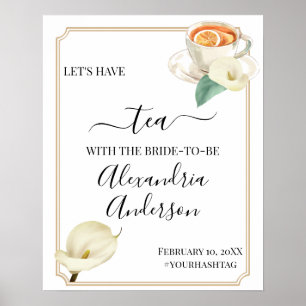 Affiche Pancarte de bienvenue pour une baby shower de mari