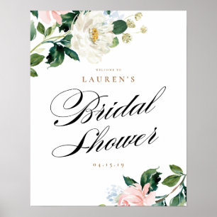 Affiche Pancarte de bienvenue pour une baby shower de mari