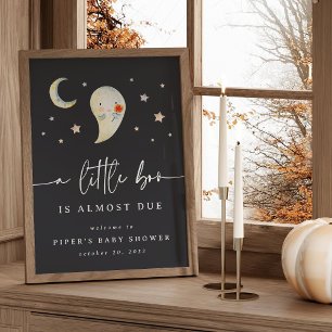 Affiche Pancarte de bienvenue pour une baby shower Hallowe