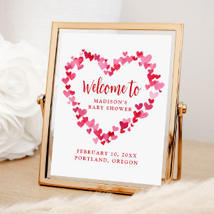 Affiche Pancarte de bienvenue pour une Baby Shower "Un Pet