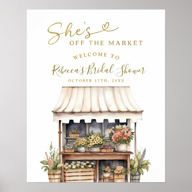 Affiche Pancarte de bienvenue pour une fête de mariage : e (Devant)