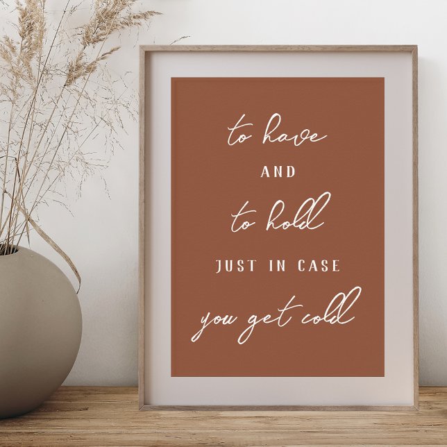 Affiche Pancarte de couvertures de mariage d'automne 'Avoi (Créateur téléchargé)