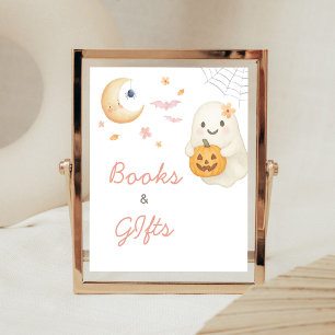 Affiche Pancarte de livres et cadeaux pour Baby Shower Béb
