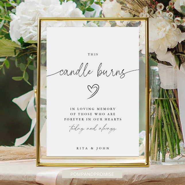 Affiche Pancarte de mariage à l'écriture calligraphique Ce (Créateur téléchargé)
