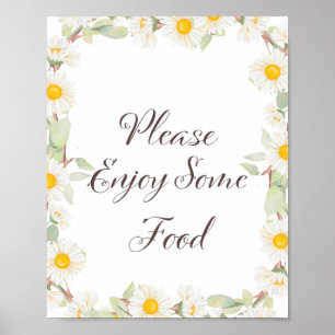 Affiche Pancarte de mariage ou baby shower sur le thème de