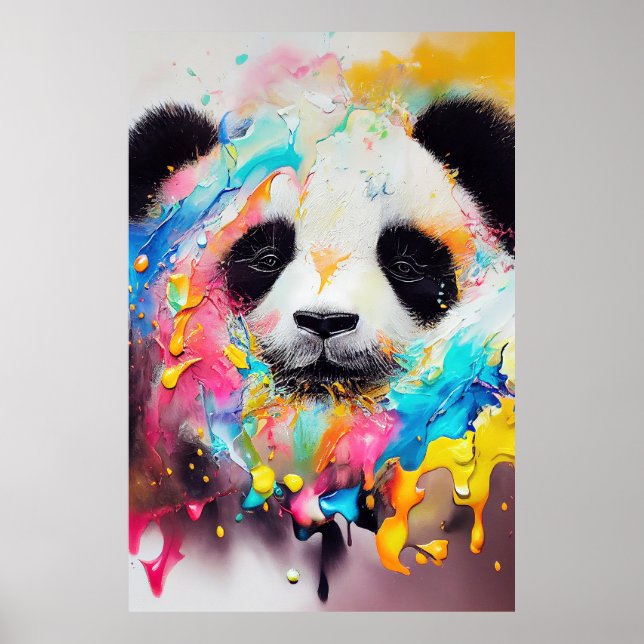 Affiche Panda Bear Animal Discovery Aventure Nature (Devant)