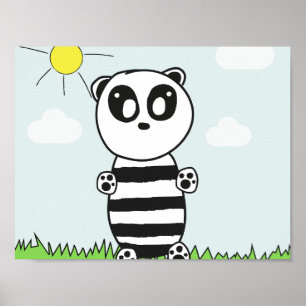 Affiche Panda Kid