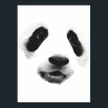 Affiche Panda Pop Art<br><div class="desc">Save Pandas - Panda Pop Art Style Image - Protect Pandas - Save Planet</div>