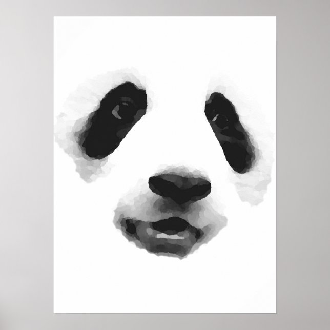 Affiche Panda Pop Art (Devant)