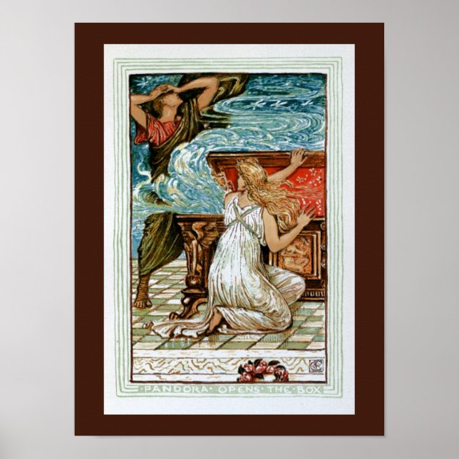 Affiche Pandora ouvre la boîte (Devant)