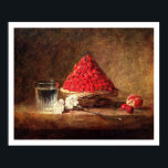 Affiche Panier de fraises sauvages de Chardin<br><div class="desc">Panier de fraises sauvages de Jean Simeon Chardin - Poster d'art Le peintre français Jean Siméon Chardin (1699-1779) est considéré comme un maître de la vie morte et est connu pour ses tableaux de serveuses préparant un repas, des enfants et de la nourriture. Il s'agit d'une peinture numérique de son...</div>
