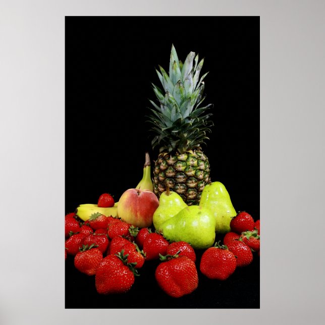 Affiche Panier de fruits (Devant)