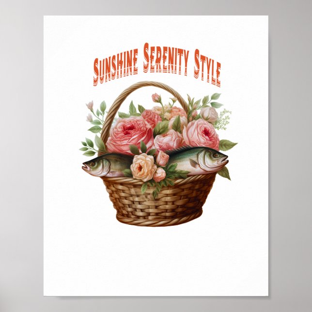 Affiche 🌸 Panier de soleil 🌸 (Devant)