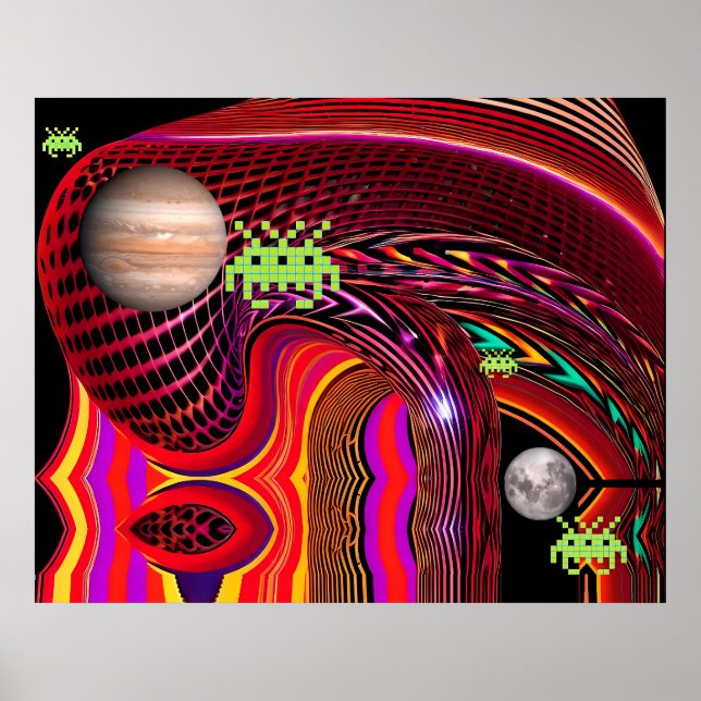 Affiche Panique solaire systématique - Ken Gage Surreal Ar (Devant)