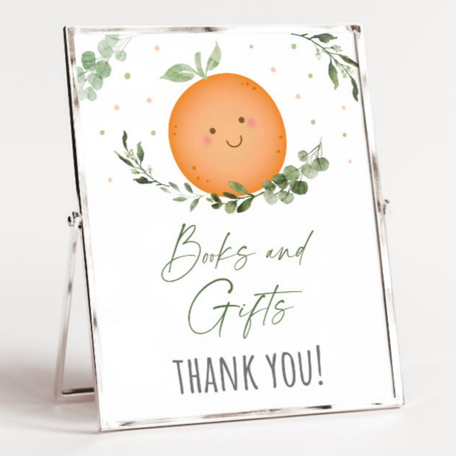 Affiche Panneau Baby shower Little Cutie Livres et Cadeaux (Créateur téléchargé)