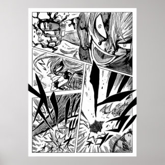 Affiche Panneau Black Clover Manga