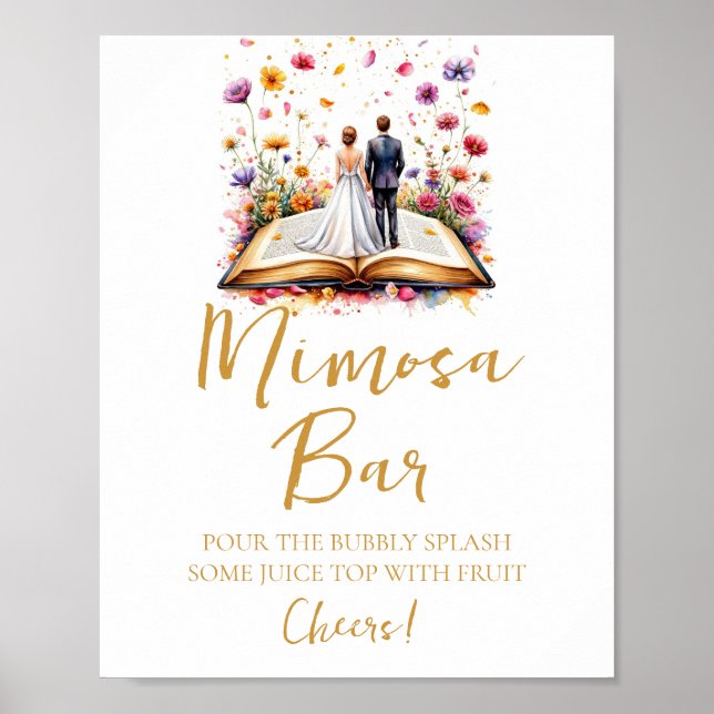 Affiche Panneau Boho Fleur sauvage Mimosa (Devant)