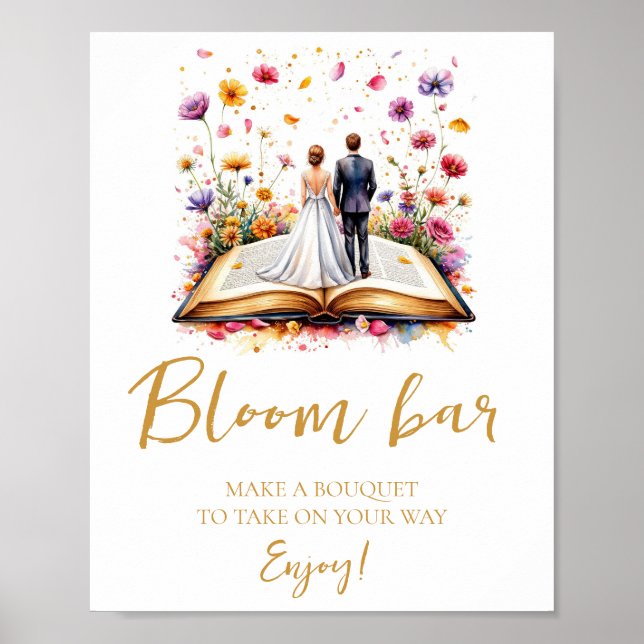Affiche Panneau Boho Fleurs sauvages (Devant)