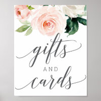 Panneau Cadeaux et Cartes Fleurs Rouges