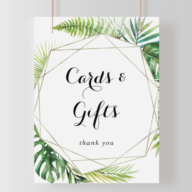 Affiche Panneau Cartes de destination géométriques et Cade (Créateur téléchargé)