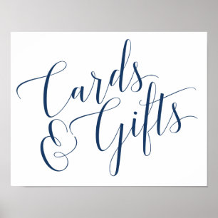 Affiche Panneau Cartes et cadeaux